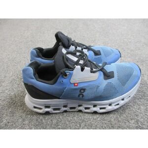 On Cloudstratus Shoes Womens Size 8.5 Blue Helion CloudTec Running Sneakers